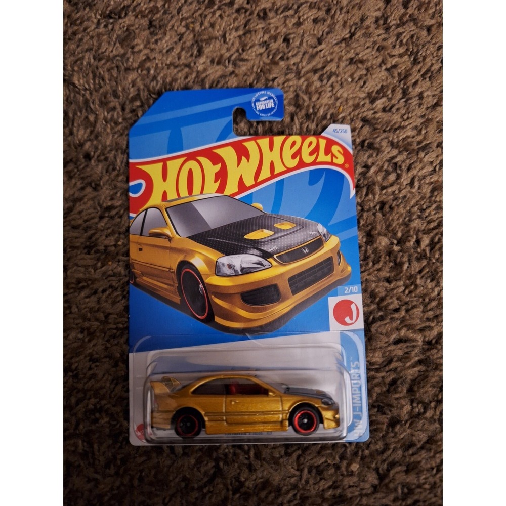 Hot Wheels Gold Honda Civic Si 2024‎ B Case